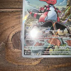 Pokemon TCG Black Bolt 137/086 Krookodile Illustration Rare - Image 2