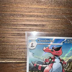 Pokemon TCG Black Bolt 137/086 Krookodile Illustration Rare - Image 4