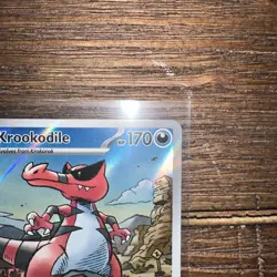 Pokemon TCG Black Bolt 137/086 Krookodile Illustration Rare - Image 5