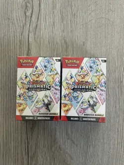 Pokemon TCG Prismatic Evolutions Booster Bundle Sealed (x2) Bundle of 2 - New - Image 1