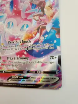 Pokemon TCG Sylveon VMAX TG15/TG30 Brilliant Stars Trainer Gallery Full Art Holo - Image 5