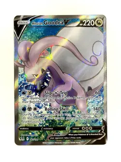 Hisuian Goodra V 187/196 Swsh11: Lost Origin Ultra Rare Full Art Pokemon TCG NM - Image 1