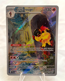 Pokemon TCG Armarouge 203/198 SV01: Scarlet & Violet Base Set, Near Mint - Image 1