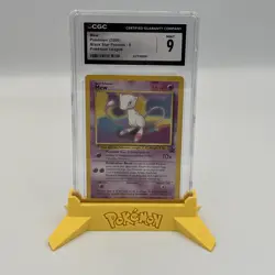 Pokemon - Black Star - Mew - Promo Pokemon League #8 - CGC 9 - Mint - 2000 - Image 1