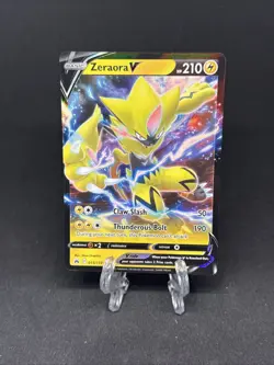 Pokemon TCG Crown Zenith Zeraora V 053/159 - Image 1