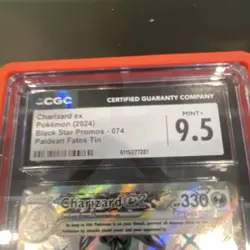 The Pokemon Company Charizard ex CGC 9.5 Sv Scarlet & Violet Promo 074 Holo EN - Image 2