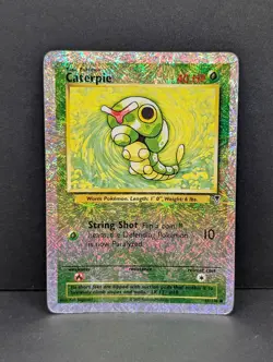 Caterpie 69/110 Legendary Collection Reverse Holo Rare Vintage Pokemon TCG MP - Image 1