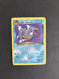 Pokemon TCG Dark Gyarados Team Rocket 25/82 Regular Unlimited Rare Non - PLAYED - Image 1