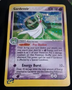 🌀SWIRL🌀 Gardevoir 7/109 Holo EX Ruby & Sapphire Pokemon TCG - Image 2