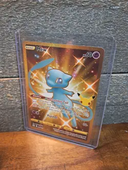 Pokemon TCG Mew Holo Secret Rare Card Celebrations 025/025 NM+ Condition (#3) - Image 1