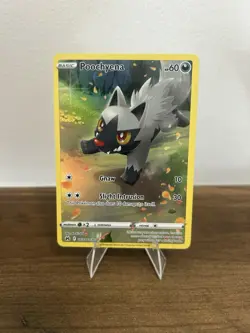 Poochyena GALARIAN GALLERY Full Art Holo (GG33/GG70) - Pokemon Crown Zenith - Image 1