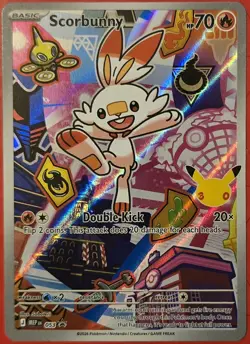 Scorbunny 053 Pokemon TCG First Partner Illustration Collection Series 2 Promo - Image 1