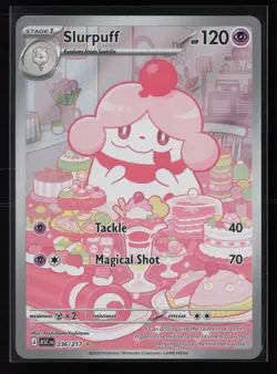 Slurpuff 236/217 Illustration Rare Ascended Heroes Pokemon Holo - Image 1