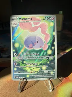 Pokemon TCG Musharna Black Bolt Holo Card 117/086 SV - Image 1