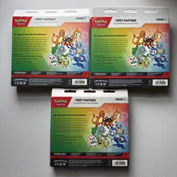 3x First Partner Illustration Collection Series 1 Boxes: Pokemon - New & Sealed - Image 2
