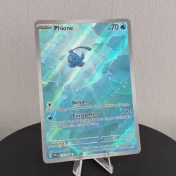 Pokemon TCG Phione 175/167 Twilight Masquerade Illustration Rare NM/Mint - Image 1