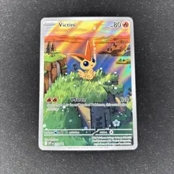 Victini SVP 208 Pokemon TCG SV: Scarlet & Violet Promo Cards SVP Holo NM - Image 1
