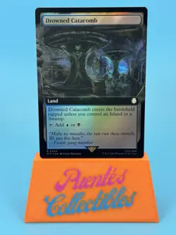 Drowned Catacomb Extended Art Foil - PIP 0494 - NM - MTG Magic - Image 1