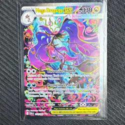 Pokemon TCG Mega Dragalge EX 118/086 Chaos Rising EN Holo Full Art - Image 1