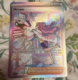 Miriam Sv01: Scarlet & Violet Base Set Special Illustration Rare Holo 251/198 - Image 1