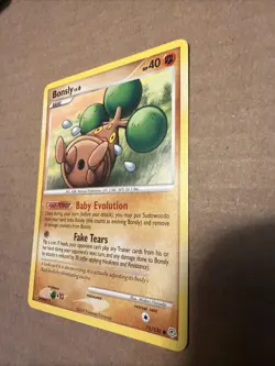 2007 Pokemon Diamond & Pearl Bonsly Common 71/130 - Image 2
