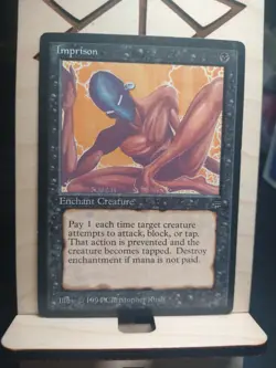 MTG Imprison Legends English Rare Card LP/NM Condition - Image 1