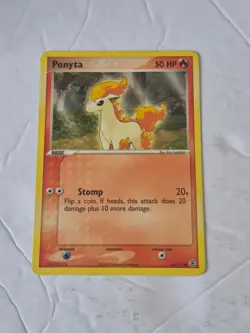 Ponyta 76/112 Common FireRed & LeafGreen Pokemon Lightly Played - Image 1