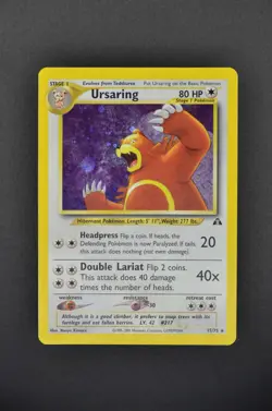 Ursaring 15/75 Neo Discovery 2001 Holo Rare Unlimited - NM Excellent Pokemon - Image 1