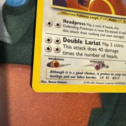 Pokemon TCG Ursaring Neo Discovery 15/75 Holo Unlimited Rare Card NM - Image 5
