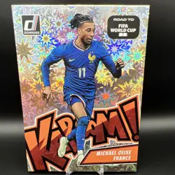2025-26 Panini/Donruss KABOOM! Michael Olise 5 X 7 Road to FIFA WC card #14 - Image 1