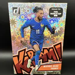 2025-26 Panini/Donruss KABOOM! Michael Olise 5 X 7 Road to FIFA WC card #14 - Image 2
