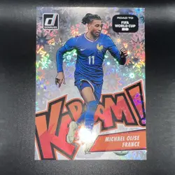 2025-26 Panini/Donruss KABOOM! Michael Olise 5 X 7 Road to FIFA WC card #14 - Image 4