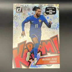 2025-26 Panini/Donruss KABOOM! Michael Olise 5 X 7 Road to FIFA WC card #14 - Image 5