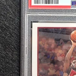 2003 TOPPS CHROME #111 LEBRON JAMES ROOKIE RC PSA 7 CLEVELAND CAVALIERS NM - Image 3
