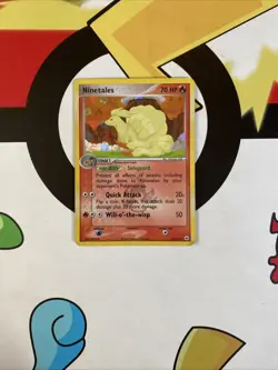 Pokemon Card Ninetales Reverse Holo LP Hidden Legends 22/101 - Image 1