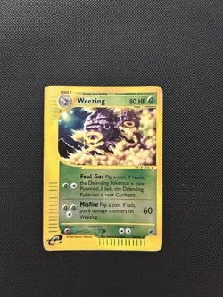 Weezing 70/165 | Expedition Base Set | Reverse Holo Pokemon Card HP - Image 1