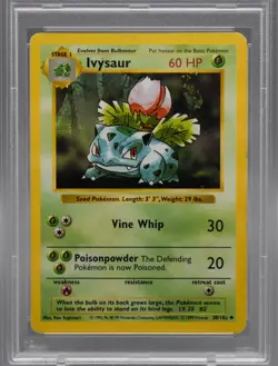 1999 Pokemon Ivysaur Shadowless #30 Base Set PSA 4 VG-EX WOTC Vintage - Image 4