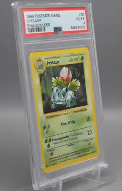 1999 Pokemon Ivysaur Shadowless #30 Base Set PSA 4 VG-EX WOTC Vintage - Image 5