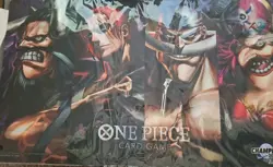 One Piece official championship playmat 2023 Former Four EMPERORS (YONKO) - Image 1