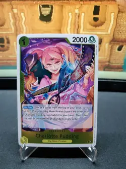 Charlotte Pudding OP03-112 English R Pillars of Strength One Piece Card Game - Image 1