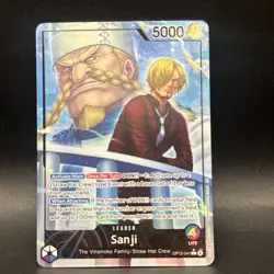 Sanji Alt Art Leader OP12-041 Legacy Of The Master - One Piece TCG - English - Image 1