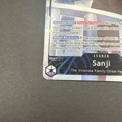 Sanji Alt Art Leader OP12-041 Legacy Of The Master - One Piece TCG - English - Image 5