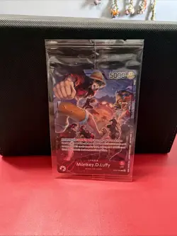 One Piece | PSA Magazine | Monkey D. Luffy Leader | Promo OP05-060 (Sealed) - Image 2