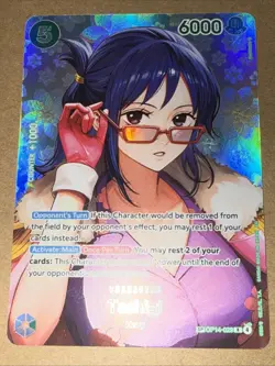 ONE PIECE Tashigi SP OP14-029 OP16 The Time Of Battle 🔥🔥 ALT ART SPECIAL RARE - Image 3