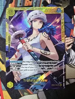 Trafalgar Law EB03-062 Extra Booster One Piece Heroines Edition English Secret - Image 1