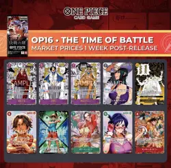 One Piece TCG: OP-16 Time of Battle Booster Box Japanese Sealed New - Image 2