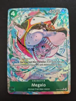 Megalo EB04-018 R ALT ART - The Azure Sea's Seven ENGLISH OP14 One Piece English - Image 1