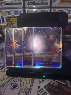 4x Vinsmoke Reiju OP12-063 SR Legacy of the Master One Piece TCG Playset English - Image 1