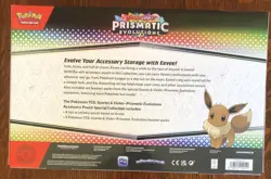 Pokemon TCG Scarlet & Violet Prismatic Evolutions Accessory Pouch Brand New - Image 2