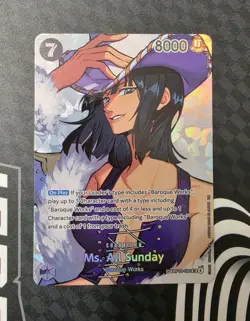 One Piece TCG OP16 MS. ALL SUNDAY SP SR (OP14-084)🔥🔥🔥 🔥 ENG Nico Robin - NM - Image 1